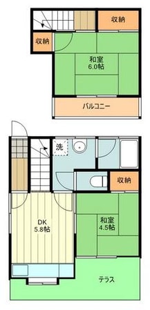 鈴木テラスの物件間取画像